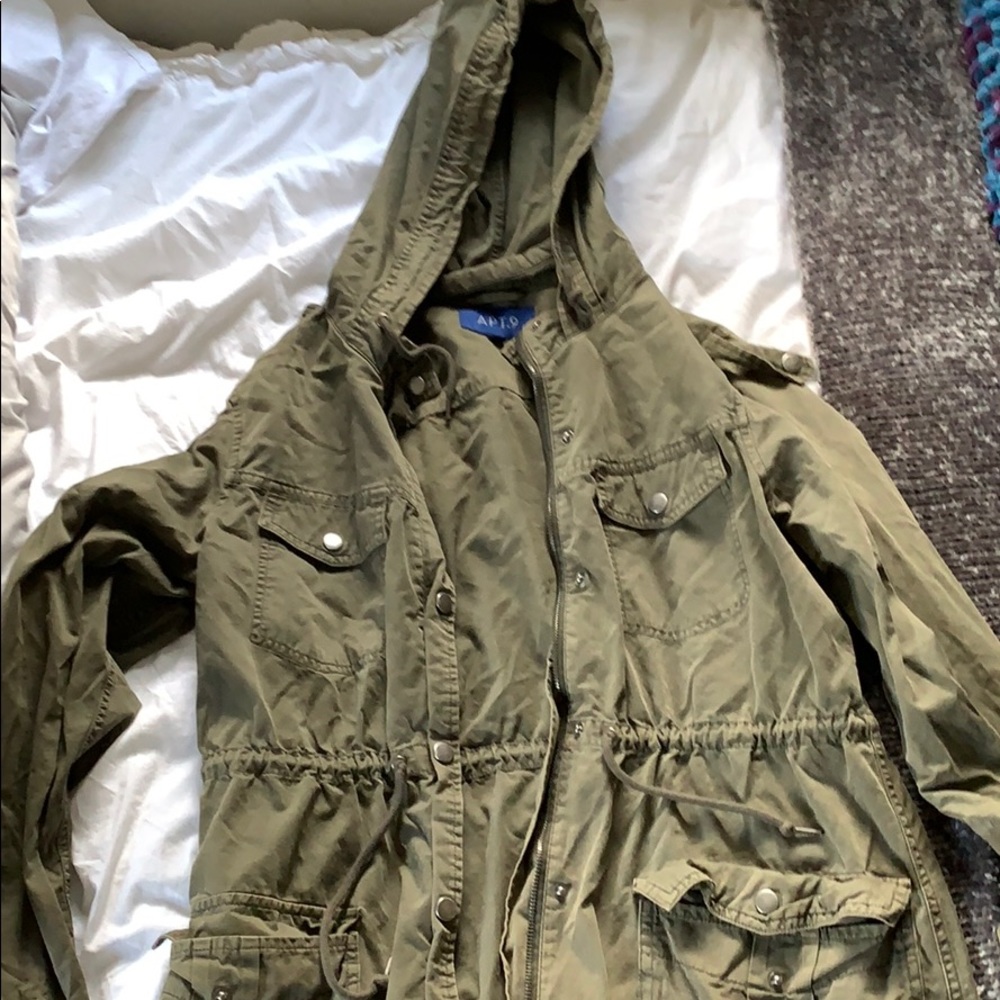 Green jacket